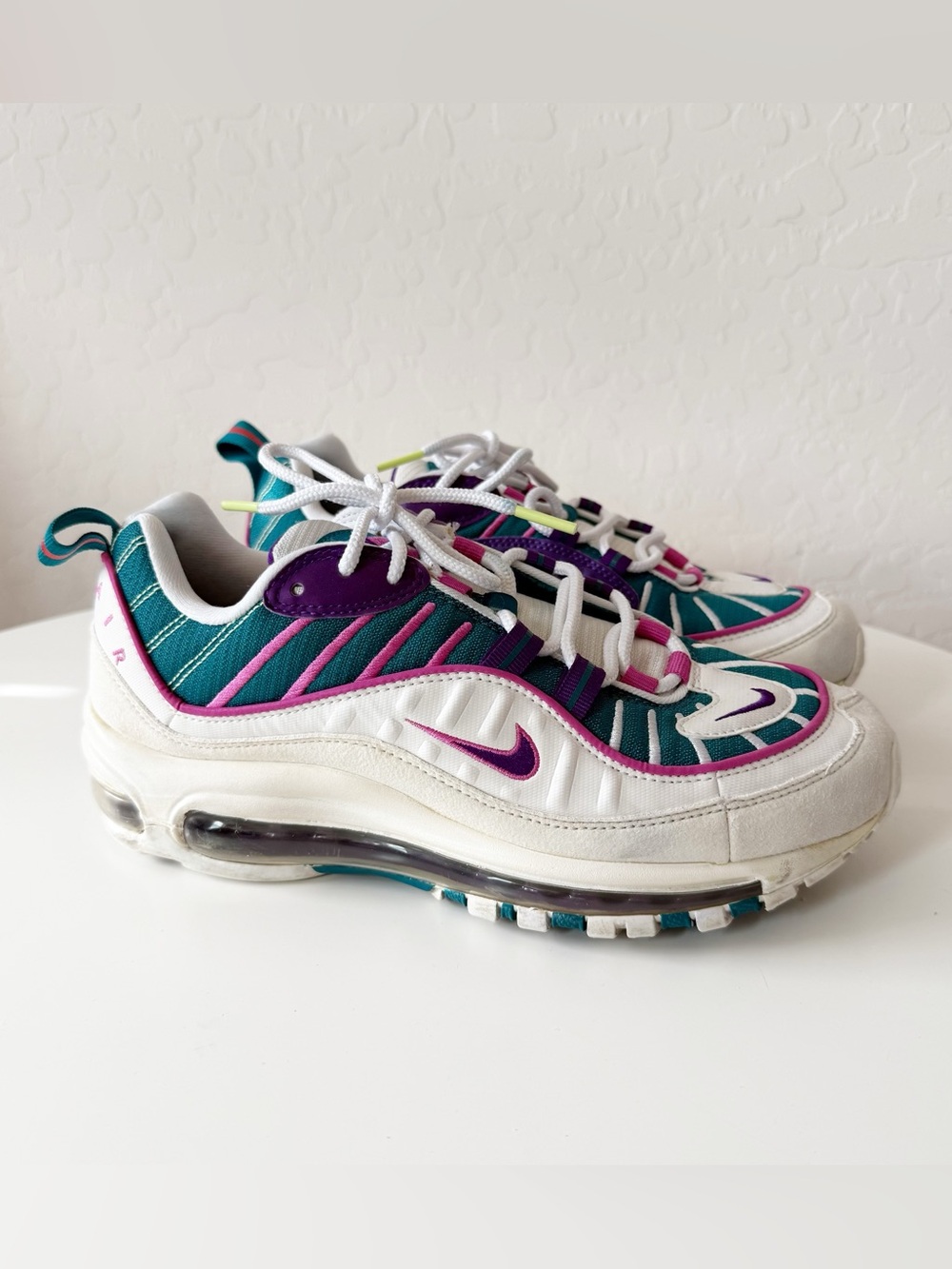 Nike Air Max 98 Teal Purple